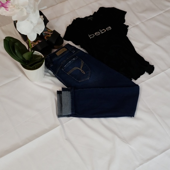 Bebe crystal jewels logo soft tee - Picture 2 of 4